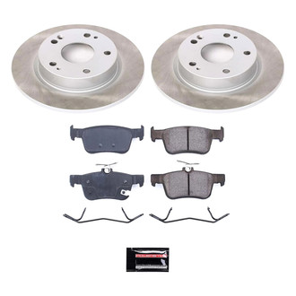 PowerStop® - Semi Coated Rear Disc Brake Kit