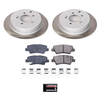 PowerStop® - Semi Coated Rear Disc Brake Kit