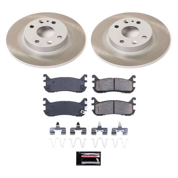  PowerStop® - Semi Coated Rear Disc Brake Kit