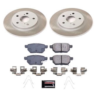 PowerStop® - Semi Coated Rear Disc Brake Kit