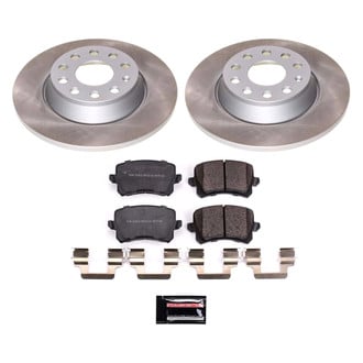 PowerStop® - Semi Coated Rear Disc Brake Kit
