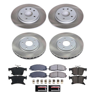 PowerStop® - Semi Coated Disc Brake Kit