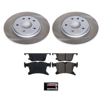 PowerStop® - Semi Coated Rear Disc Brake Kit