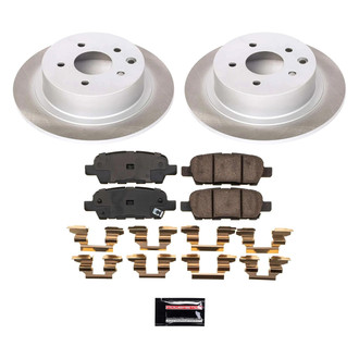 PowerStop® - Semi Coated Rear Disc Brake Kit