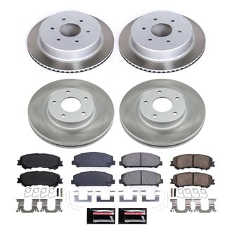 PowerStop® - Semi Coated Disc Brake Kit