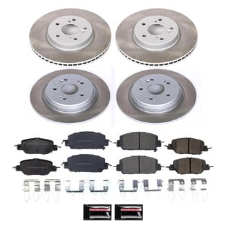 PowerStop® - Semi Coated Disc Brake Kit