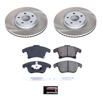 PowerStop® - Semi Coated Front Disc Brake Kit