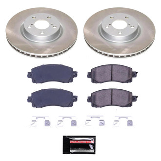 PowerStop® - Semi Coated Front Disc Brake Kit