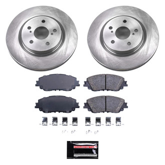 PowerStop® - Semi Coated Front Disc Brake Kit