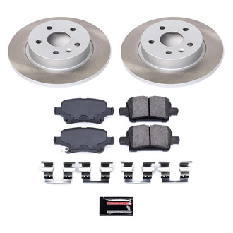 PowerStop® - Semi Coated Rear Disc Brake Kit