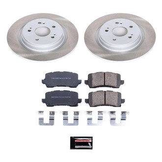 PowerStop® - Semi Coated Rear Disc Brake Kit
