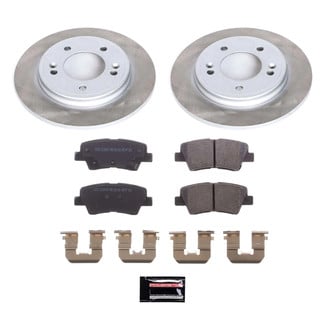 PowerStop® - Semi Coated Disc Brake Kit