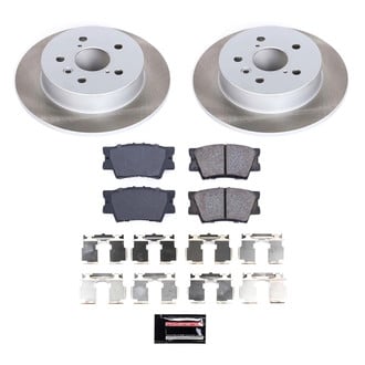 PowerStop® - Semi Coated Rear Disc Brake Kit