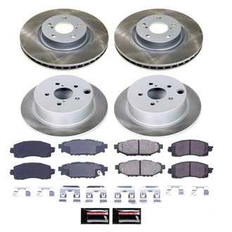 PowerStop® - Semi Coated Disc Brake Kit