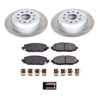 PowerStop® - Semi Coated Rear Disc Brake Kit