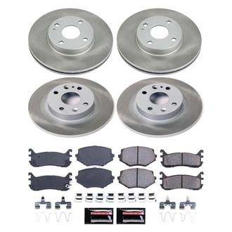 PowerStop® - Semi Coated Disc Brake Kit