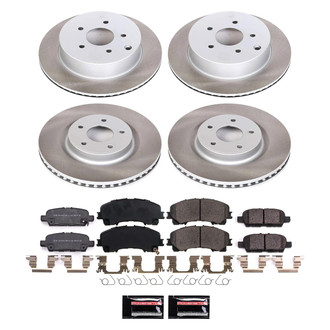 PowerStop® - Semi Coated Disc Brake Kit