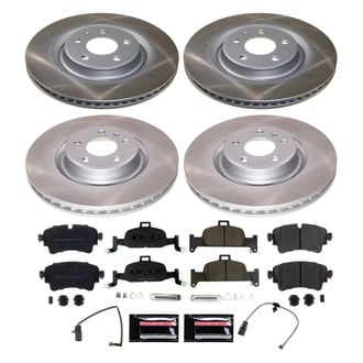 PowerStop® - Semi Coated Front and Rear Disc Brake Kit