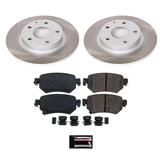 PowerStop® - Semi Coated Rear Disc Brake Kit