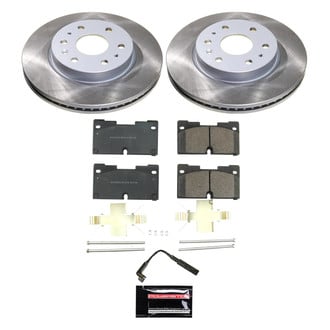 PowerStop® - Semi Coated Front Disc Brake Kit