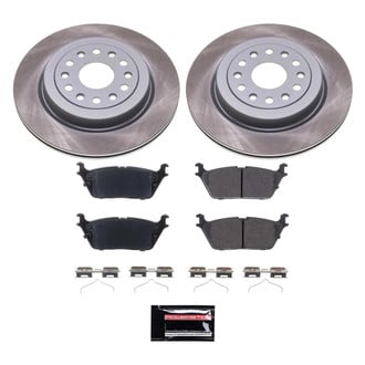 PowerStop® - Semi Coated Rear Disc Brake Kit