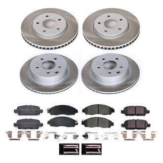 PowerStop® - Semi Coated Disc Brake Kit