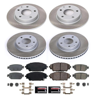 PowerStop® - Semi Coated Disc Brake Kit