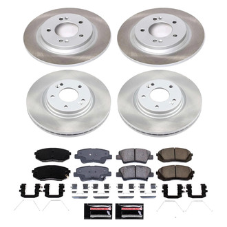 PowerStop® - Semi Coated Disc Brake Kit