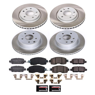 PowerStop® - Semi Coated Disc Brake Kit