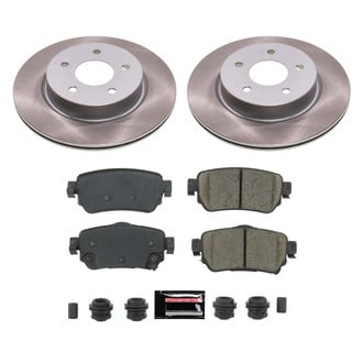 PowerStop® - Semi Coated Rear Disc Brake Kit