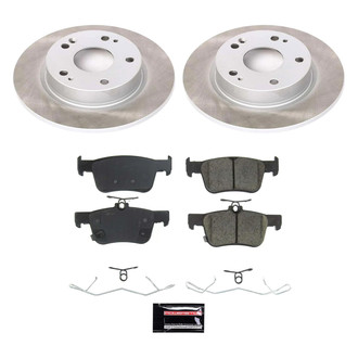 PowerStop® - Semi Coated Rear Disc Brake Kit
