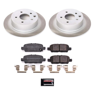 PowerStop® - Semi Coated Rear Disc Brake Kit