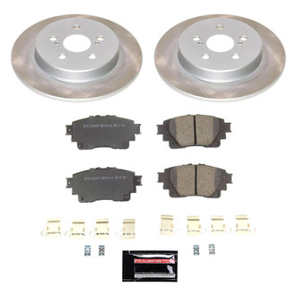 PowerStop® - Semi Coated Rear Disc Brake Kit