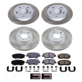 PowerStop® - Semi Coated Disc Brake Kit