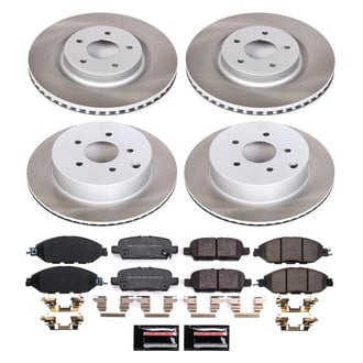 PowerStop® - Semi Coated Disc Brake Kit