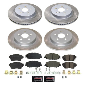 PowerStop® - Semi Coated Disc Brake Kit