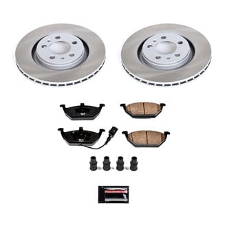 PowerStop® - Semi Coated Front Disc Brake Kit