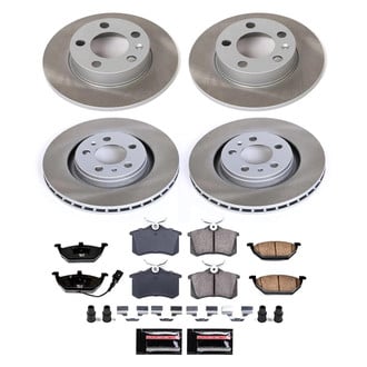 PowerStop® - Semi Coated Disc Brake Kit
