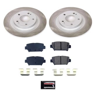 PowerStop® - Semi Coated Rear Disc Brake Kit