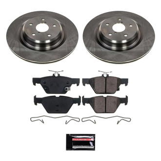 PowerStop® - Semi Coated Rear Disc Brake Kit