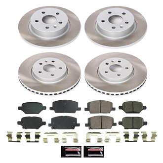 PowerStop® - Semi Coated Disc Brake Kit