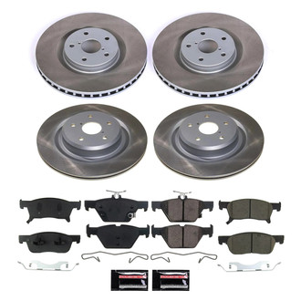 PowerStop® - Semi Coated Disc Brake Kit