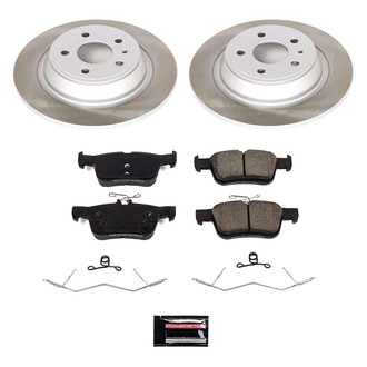 PowerStop® - Semi Coated Rear Disc Brake Kit