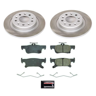 PowerStop® - Semi Coated Rear Disc Brake Kit