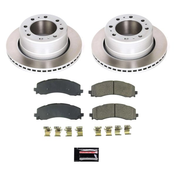  PowerStop® - Semi Coated Rear Disc Brake Kit