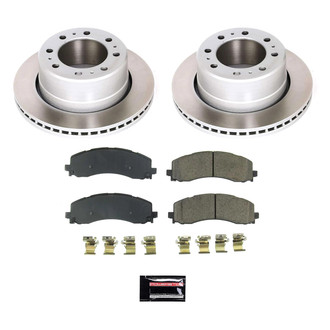 PowerStop® SC8641 - Semi Coated Rear Disc Brake Kit