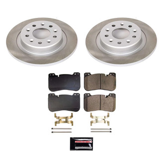 PowerStop® - Semi Coated Rear Disc Brake Kit