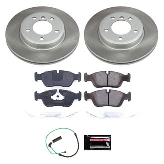 PowerStop® - Semi Coated Front Disc Brake Kit
