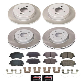 PowerStop® - Semi Coated Disc Brake Kit