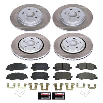PowerStop® - Semi Coated Disc Brake Kit